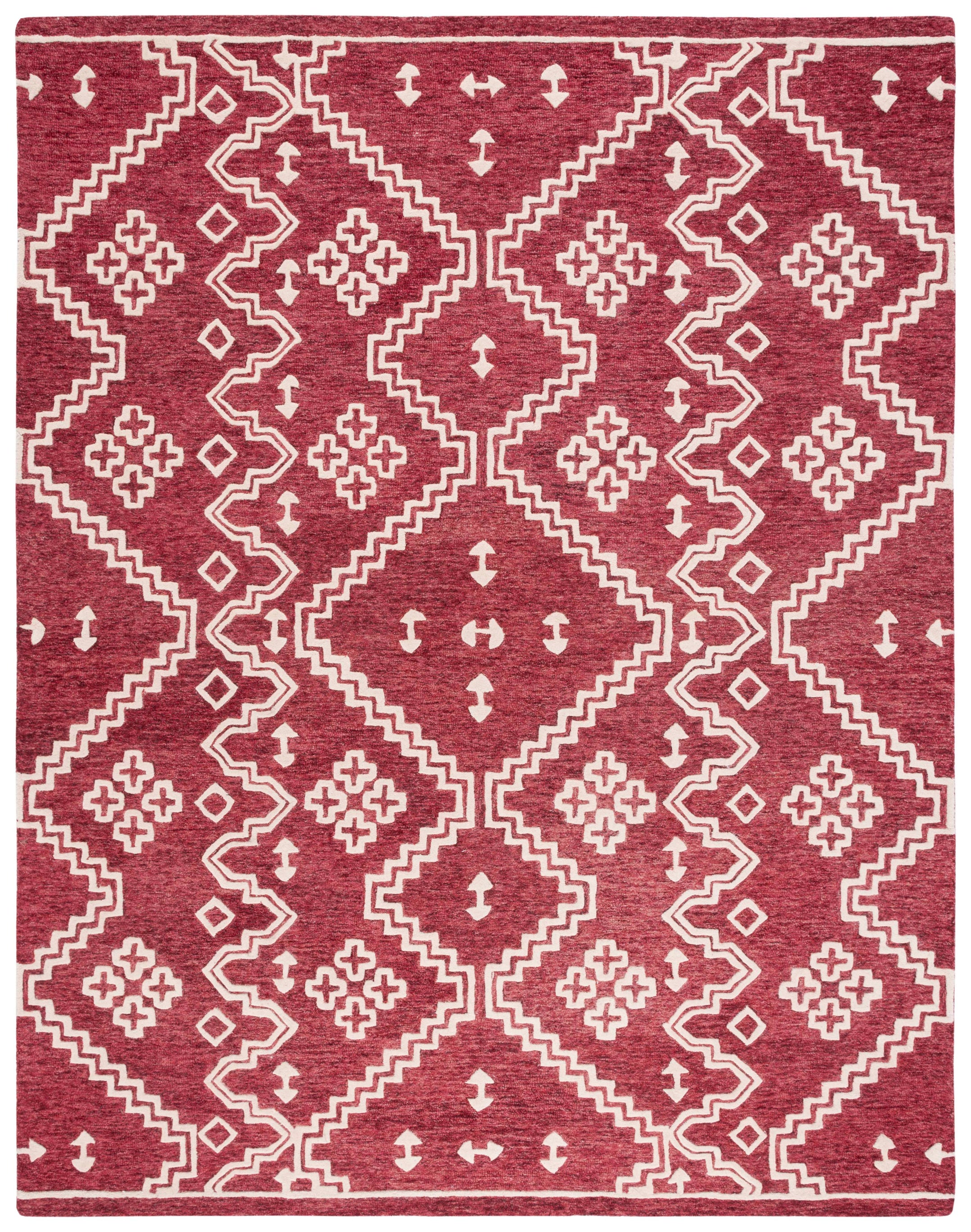 RED / IVORY
