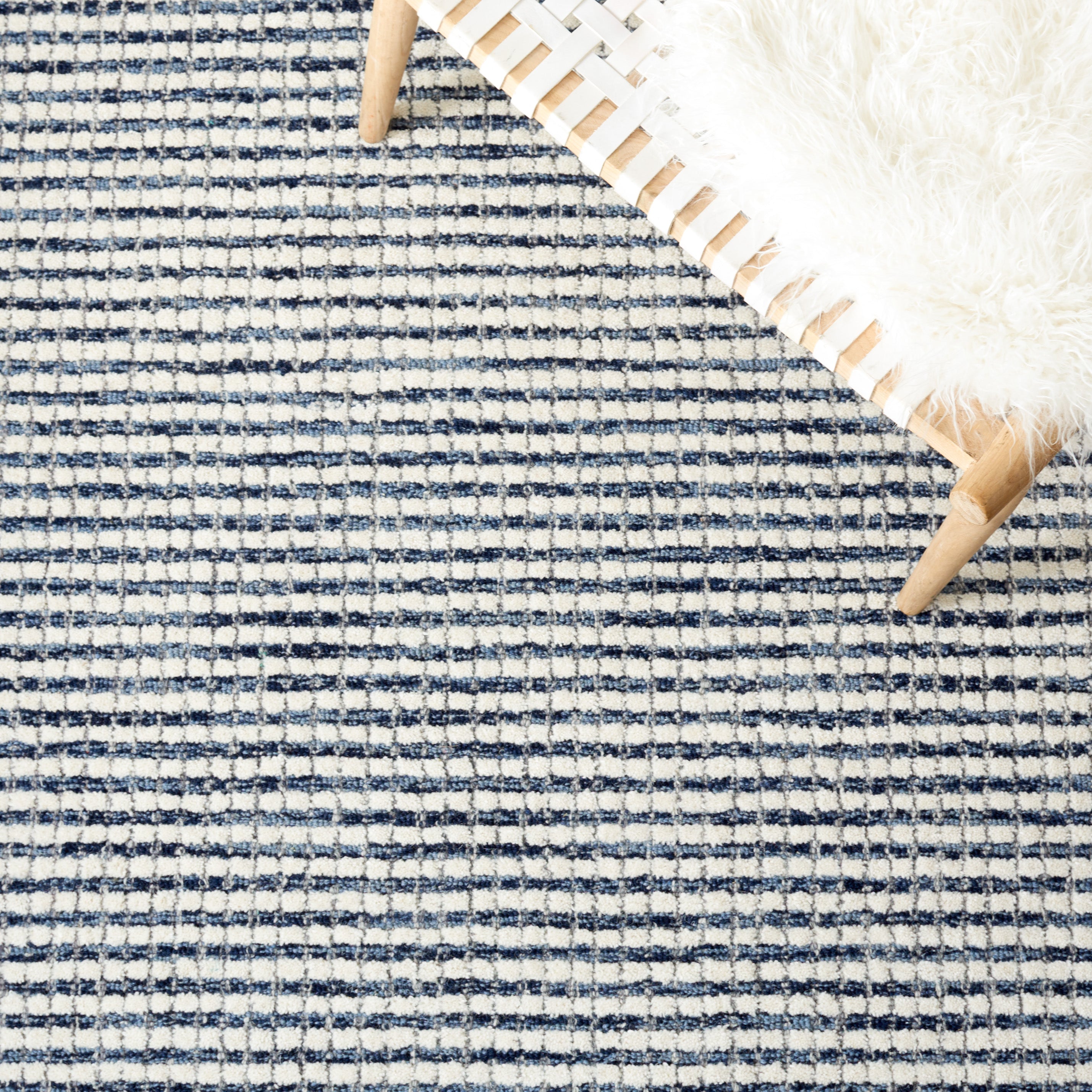 BLUE / IVORY