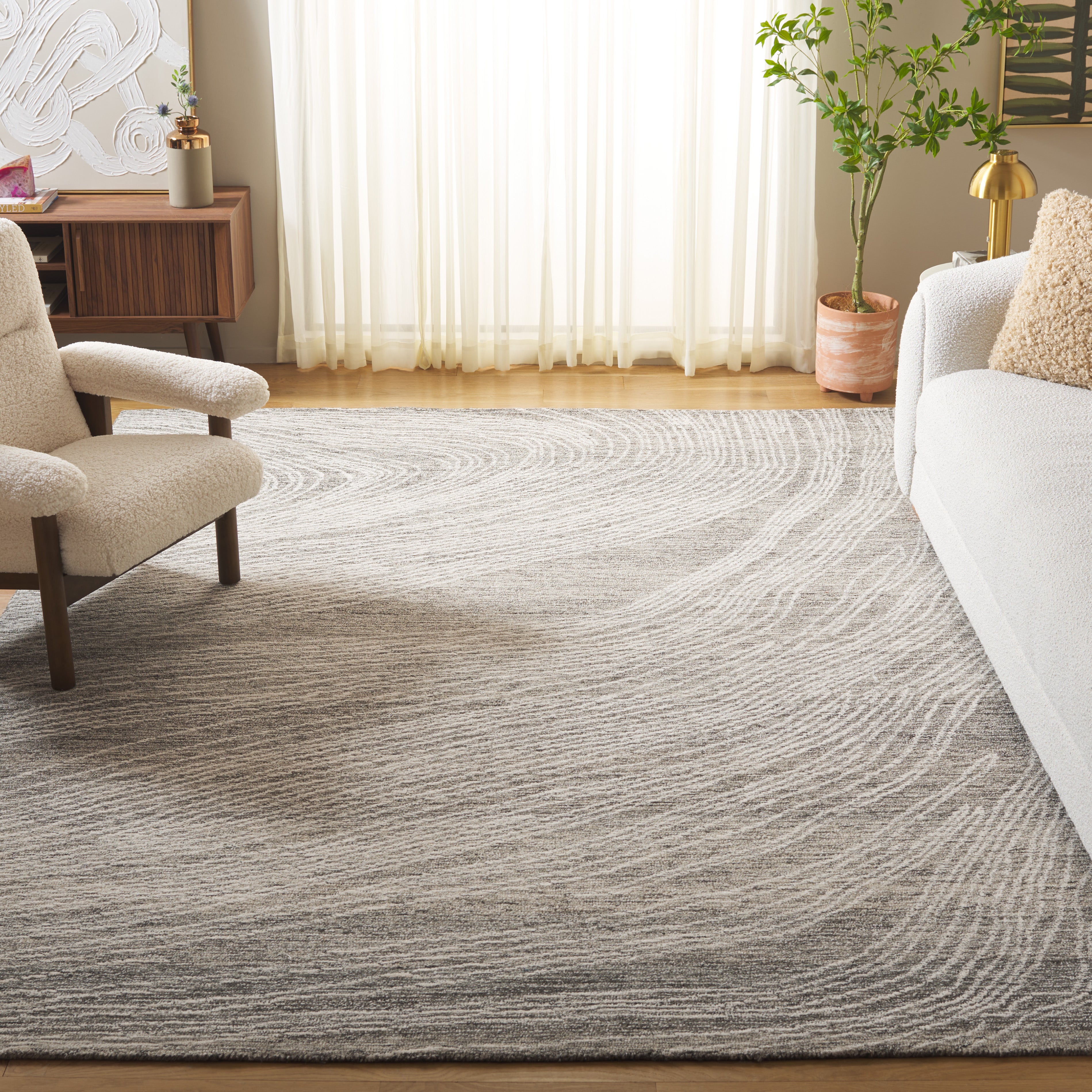 CHARCOAL / IVORY