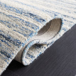 IVORY / DARK BLUE