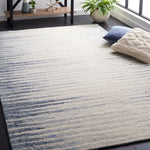 IVORY / DARK BLUE