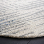 IVORY / DARK BLUE