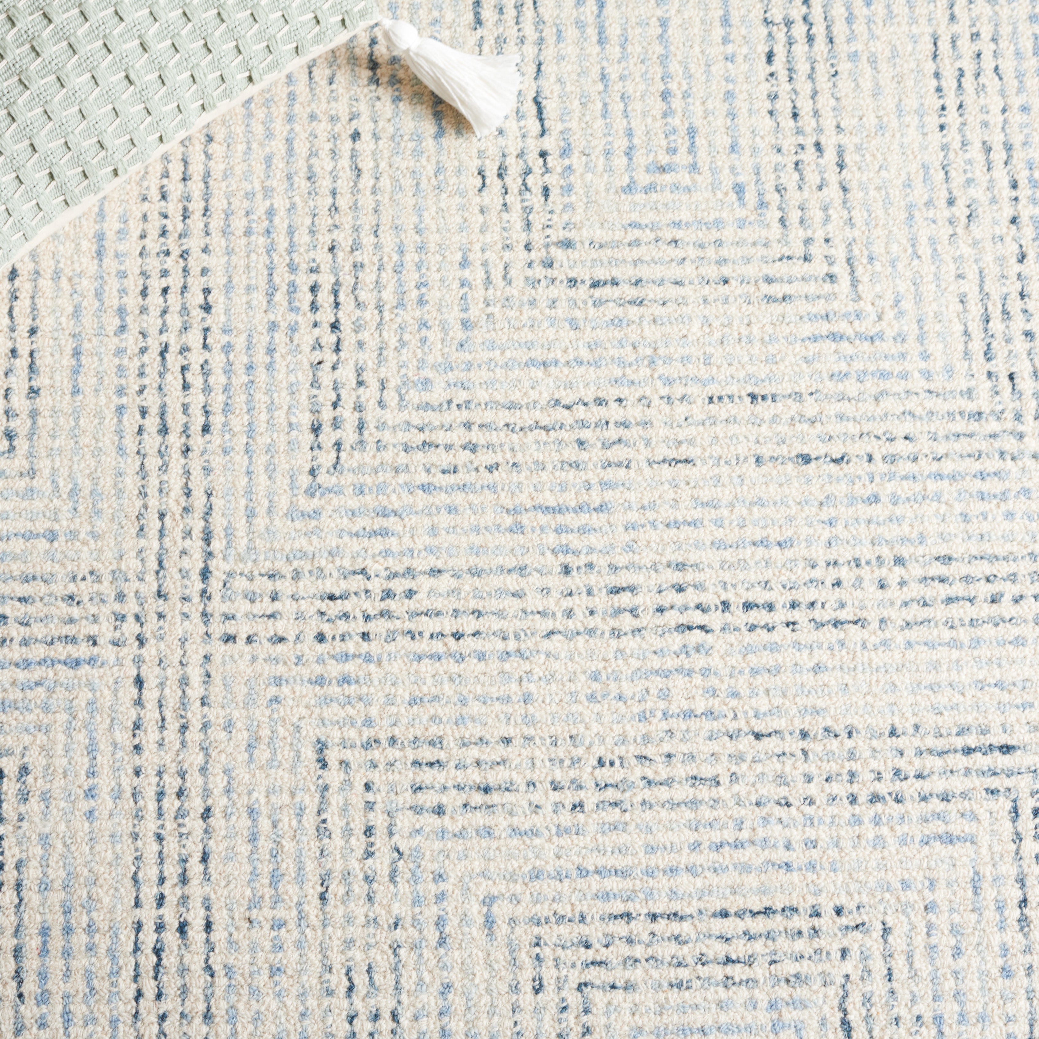 Ivory / Blue
