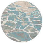 BLUE / IVORY