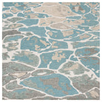 BLUE / IVORY
