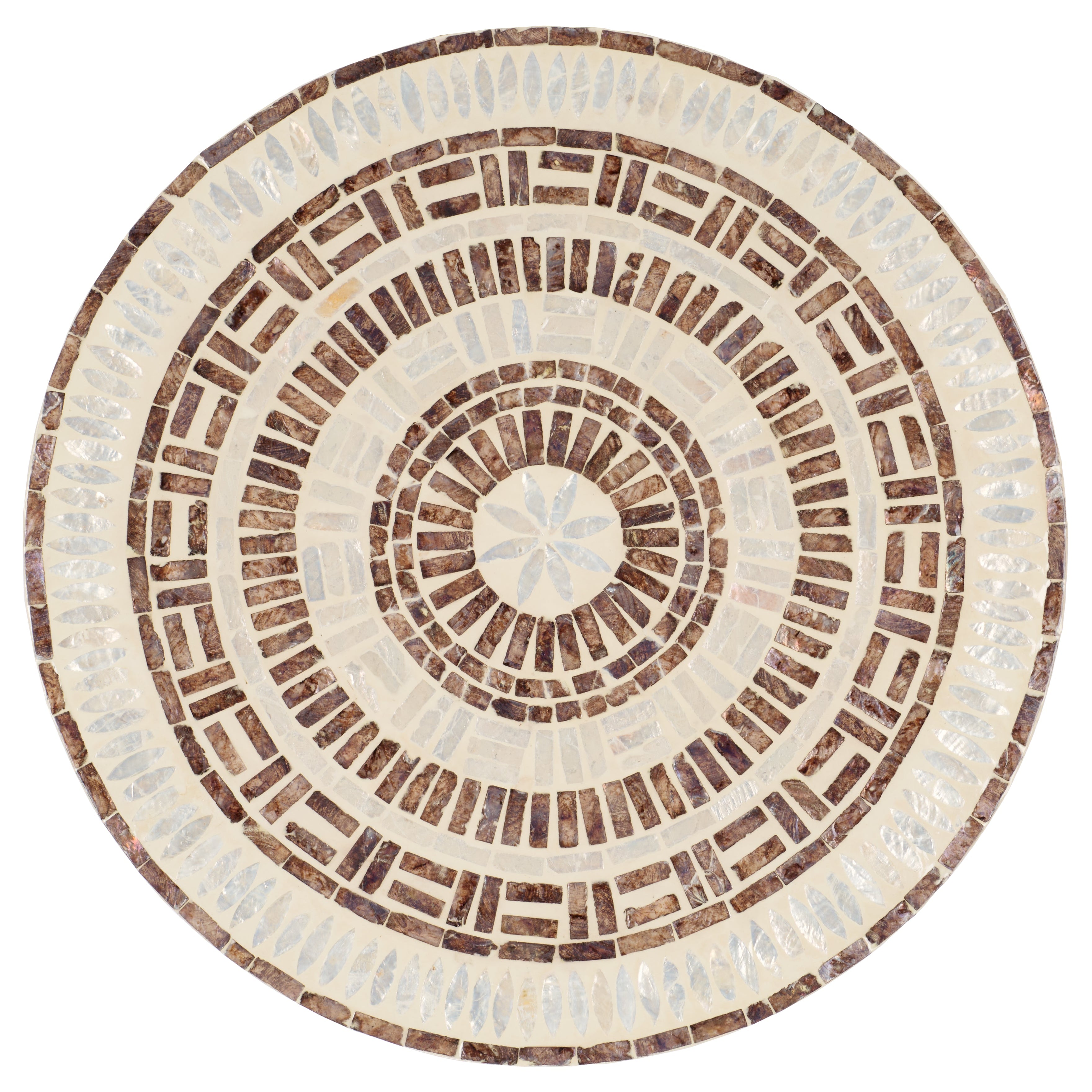 Safavieh Keerin Accent Table, ACC1805 - White & Gold