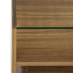DARK OAK / GLASS