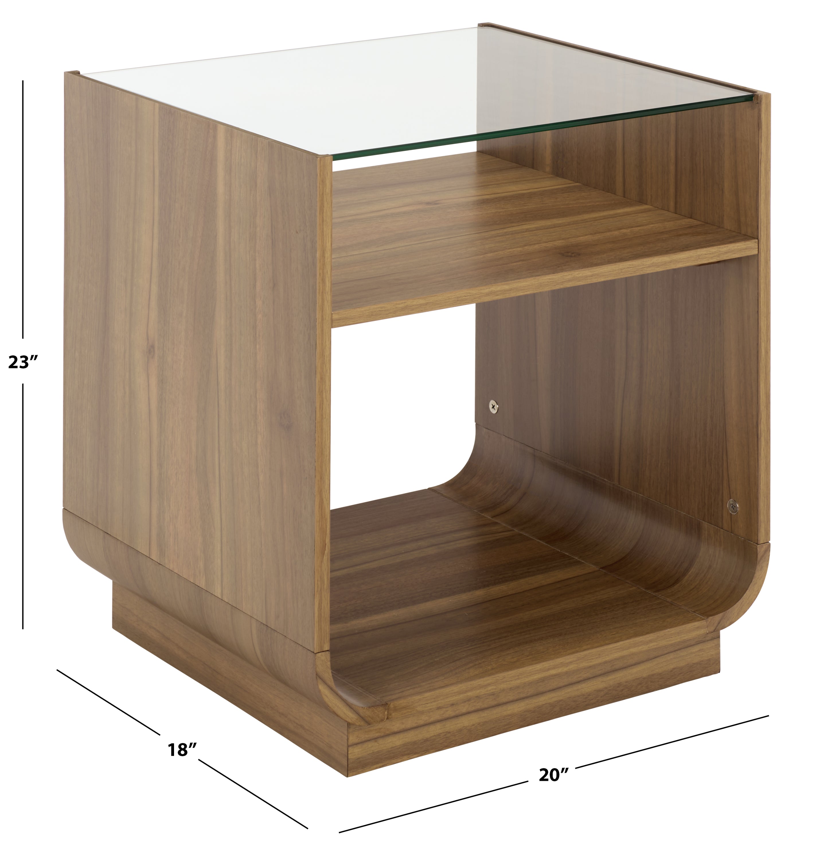 DARK OAK / GLASS
