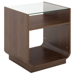 WALNUT / GLASS