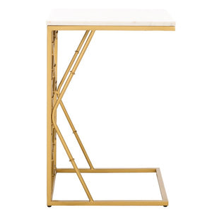 Safavieh Keston Marble C-Table, ACC3710