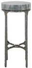 Safavieh Castiel Hammered Side Table, ACC3718 - Grey Marble