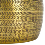 Safavieh Apoline Side Table With Storage, ACC5500 - Antique Brass