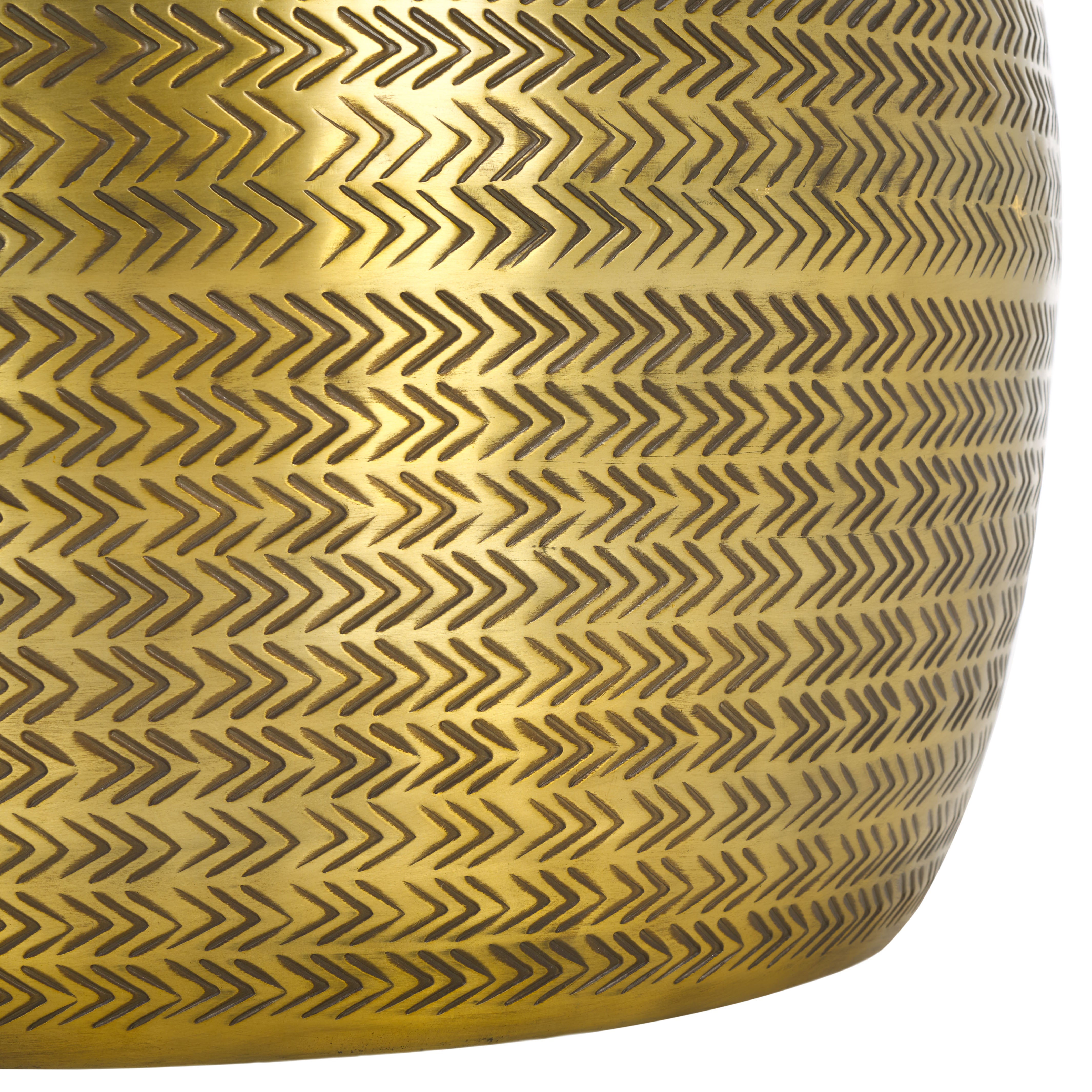 Safavieh Apoline Side Table With Storage, ACC5500 - Antique Brass