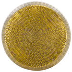 Safavieh Apoline Side Table With Storage, ACC5500 - Antique Brass