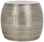 Safavieh Apoline Side Table With Storage, ACC5500 - Antique Silver