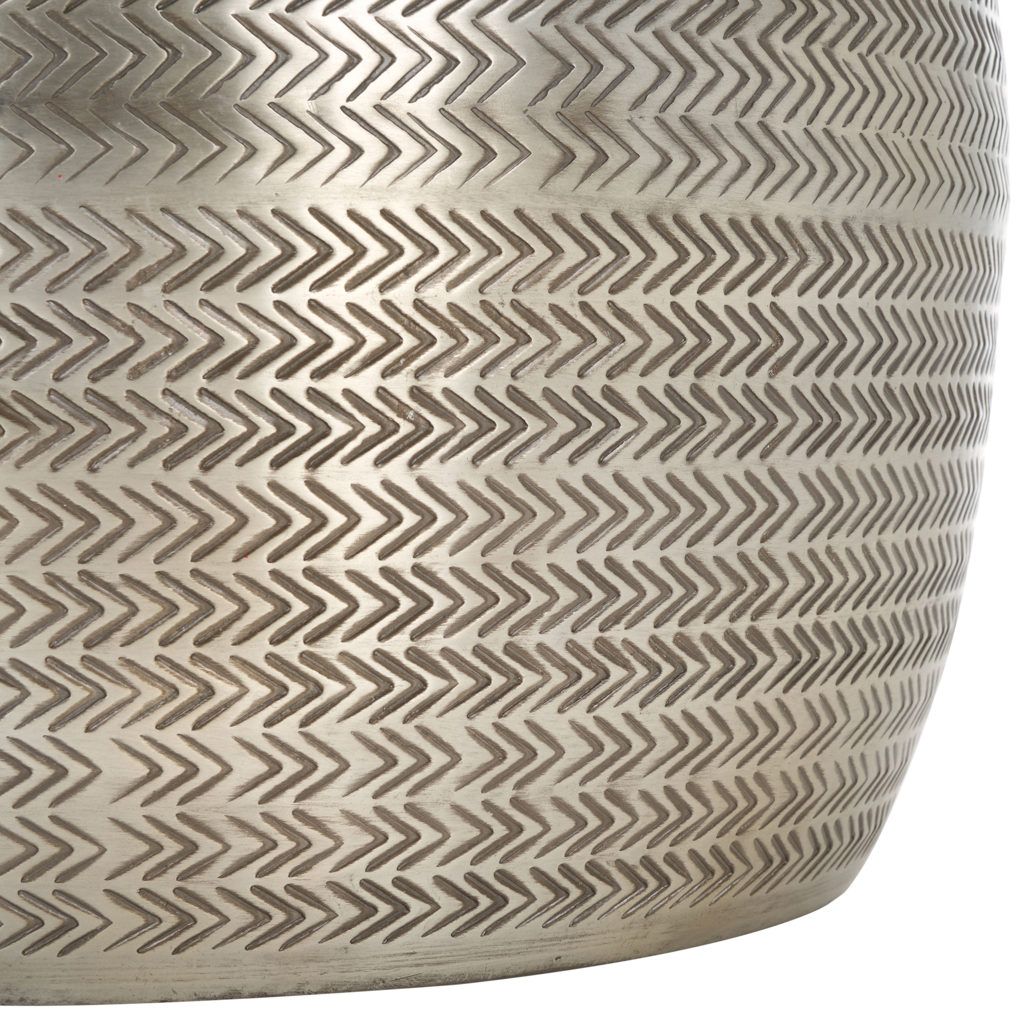 Safavieh Apoline Side Table With Storage, ACC5500 - Antique Silver