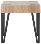 Safavieh Aburton End Table, ACC7003 - Multibrown / Black