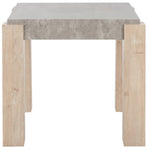 Safavieh Coromio End Table, ACC7005 - Light Grey / Natural