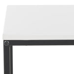 Safavieh Eugenia Side Table, ACC8007 - White / Brown / Black