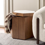 Natural Brown / White