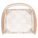 Safavieh Munro Leather Woven Accent Chair, ACH1005 - Natural / White