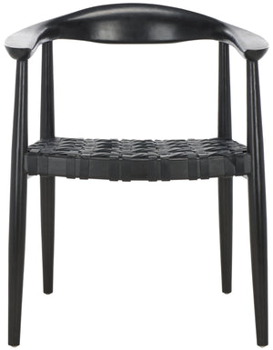Safavieh Walda Leather Woven Accent Chair, ACH1010