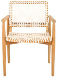 White / Natural Teak