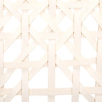 White / Natural Teak