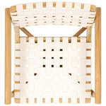Safavieh Dionne Accent Chair, ACH1201 -White / Natural Teak
