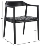 Safavieh Amycus Accent Chair, ACH1202 - Black