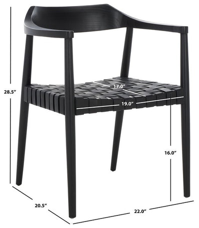 Safavieh Amycus Accent Chair, ACH1202 - Black