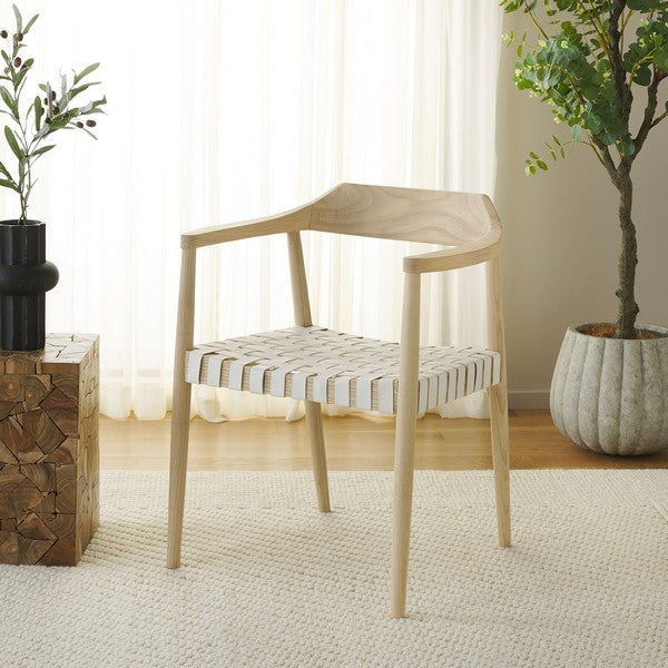 Safavieh Amycus Accent Chair, ACH1202 - Natural / White
