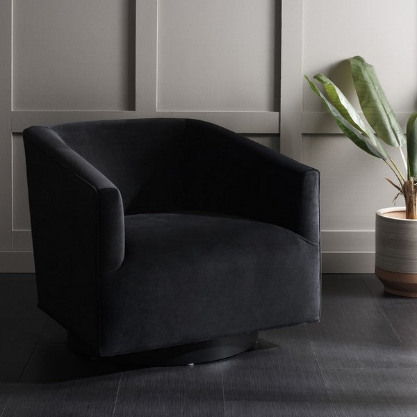 Safavieh Birdie Accent Chair , ACH1302 - Black
