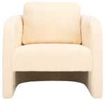 Safavieh Fifer Accent Chair , ACH1304 - Cream Faux Shearling