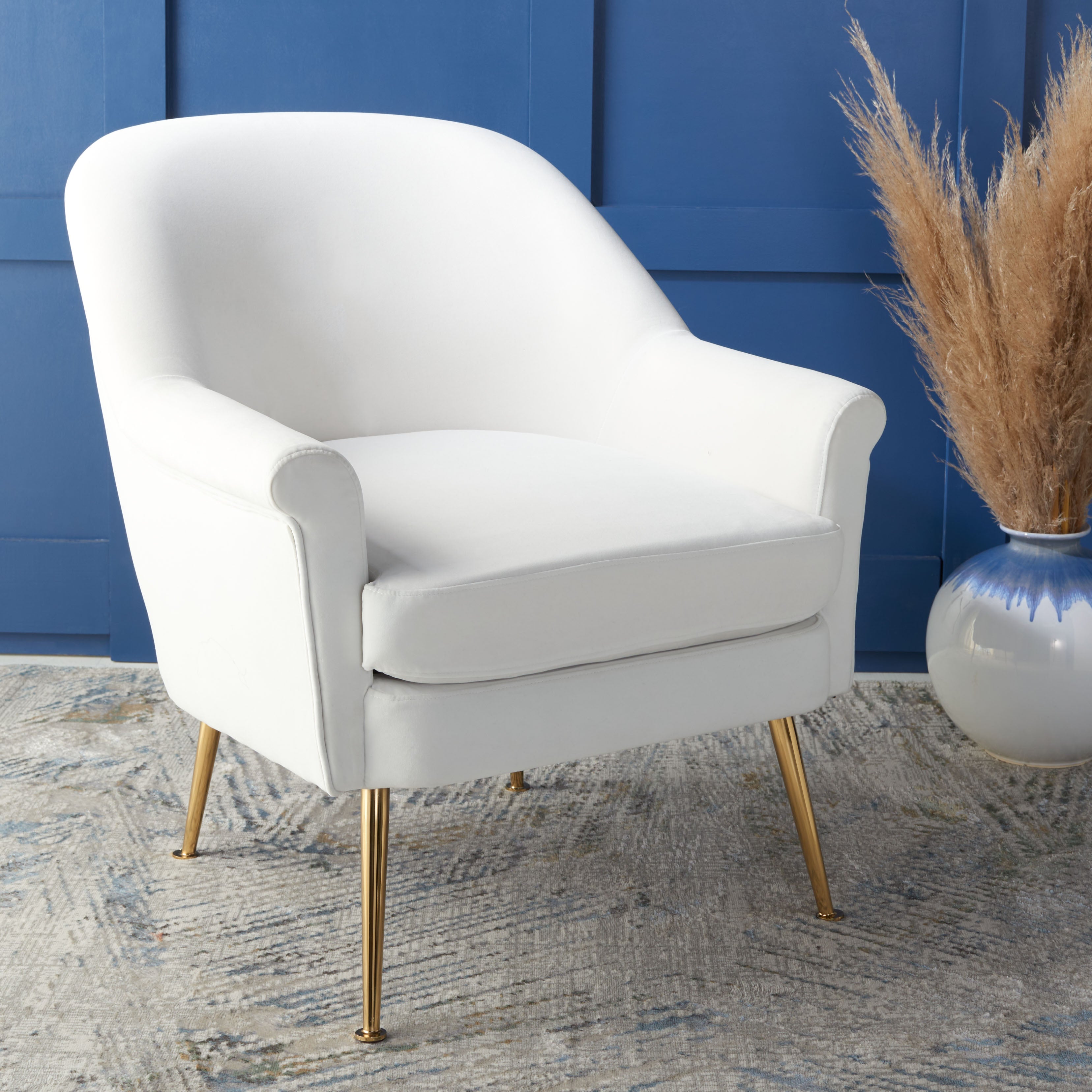 Safavieh Rodrik Accent Chair , ACH4005 - White