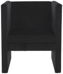 Safavieh Gisle Accent Chair, ACH4012 - Black Velvet