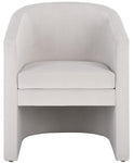 Safavieh Elysian Accent Chair, ACH4016 - Light Grey Velvet