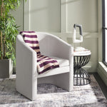 Safavieh Elysian Accent Chair, ACH4016 - Light Grey Velvet