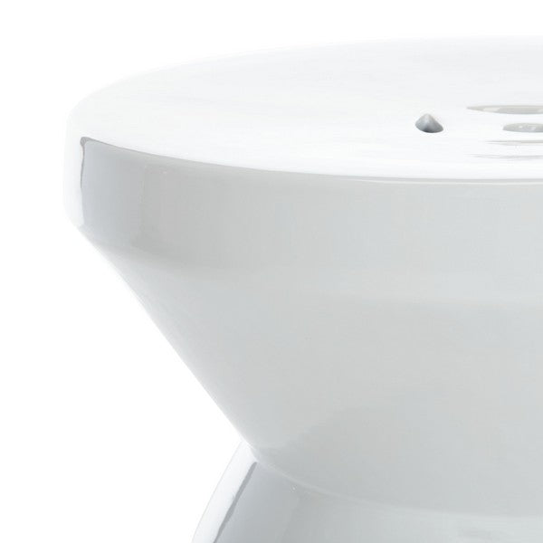 Safavieh Larsa Garden Stool, ACS4576 - White