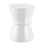 Safavieh Savello, 17.72 Inch, Ceramic Garden Stool, ACS4601 - White