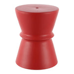 Safavieh Savello, 17.72 Inch, Ceramic Garden Stool, ACS4601 - Bright Red