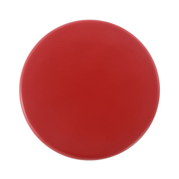 Safavieh Noldita, 15.75 Inch, Ceramic Garden Stool, ACS4607 - Bright Red