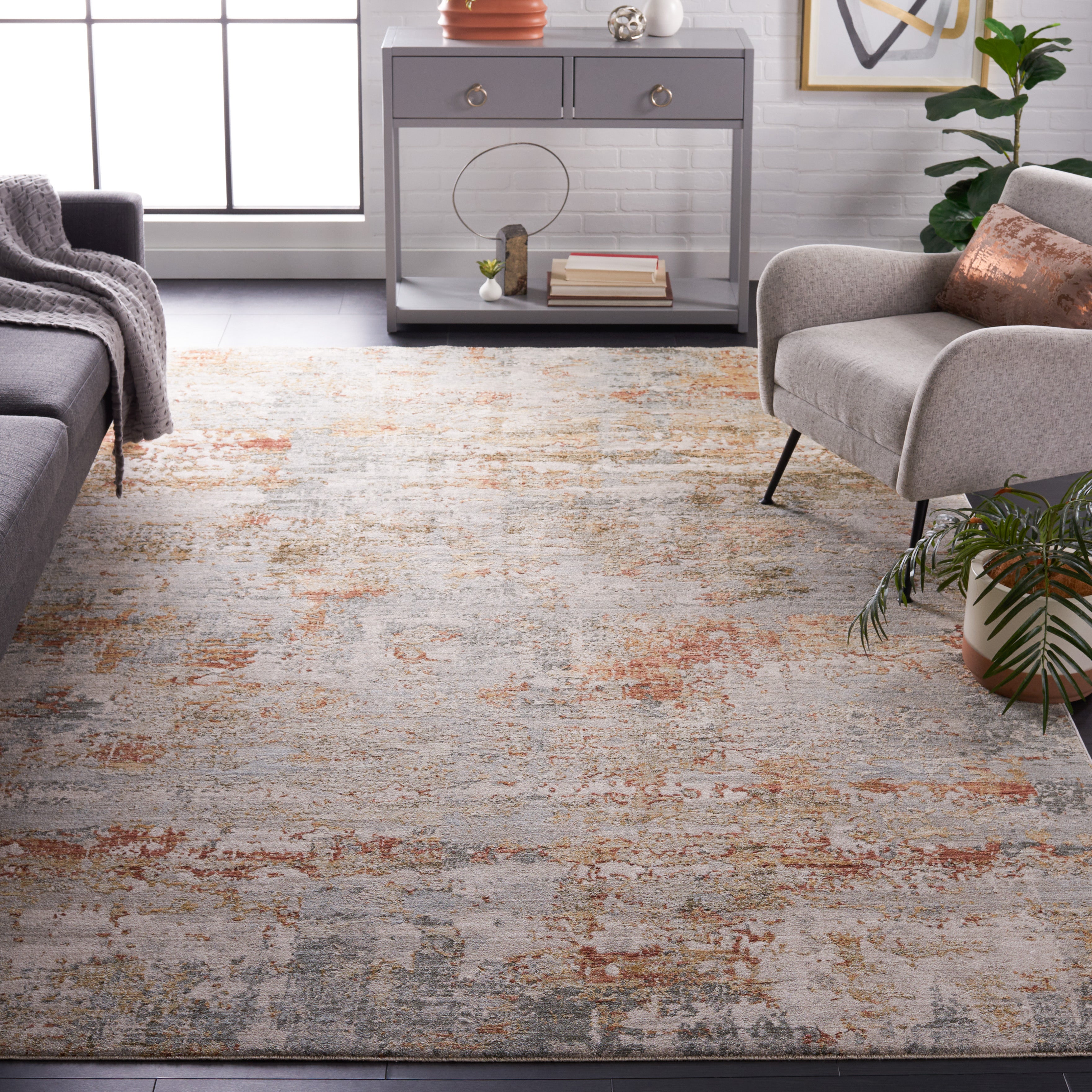 ADRIANNA 200 – BLUE / RUST