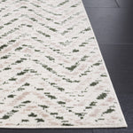 IVORY / DARK GREEN