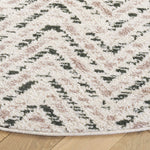 IVORY / DARK GREEN