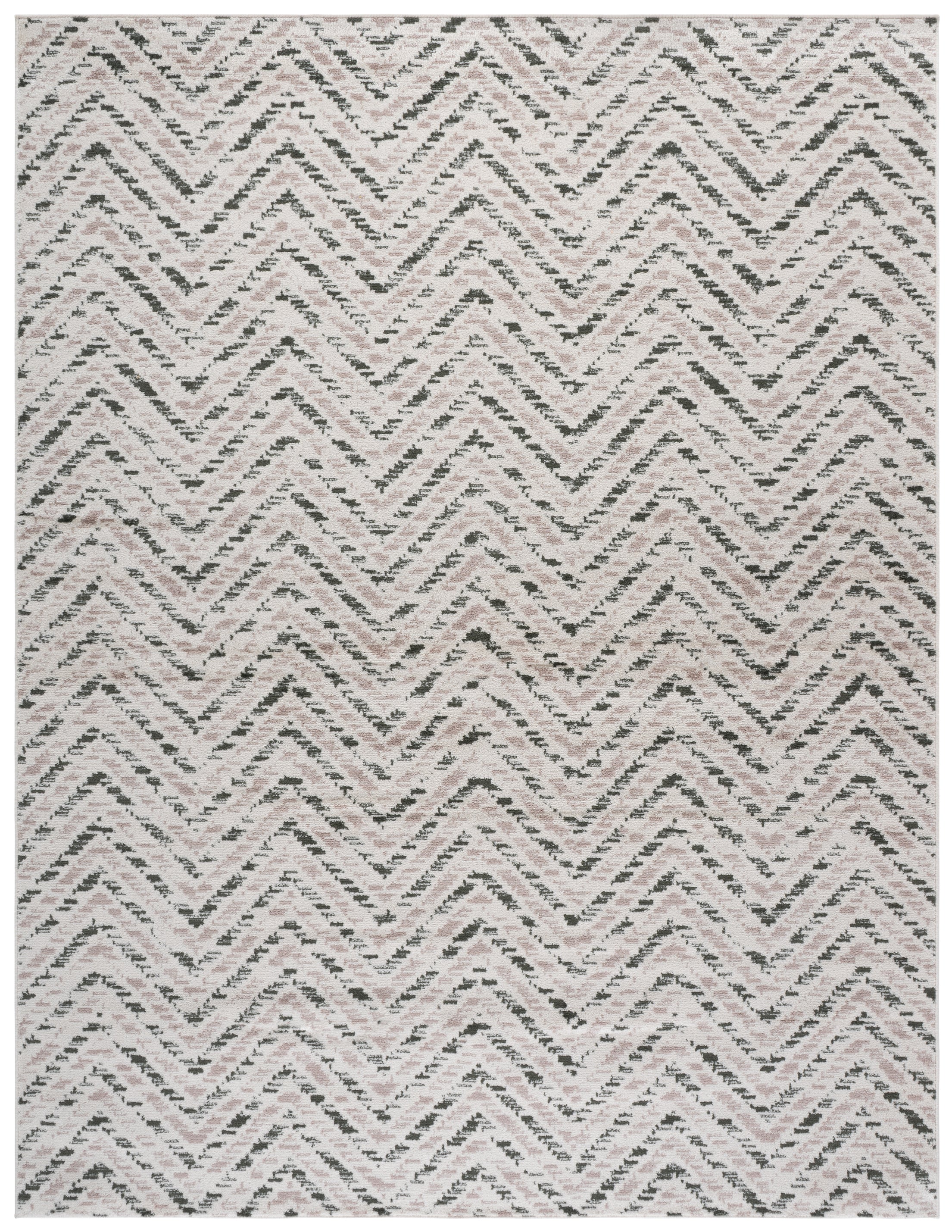 IVORY / DARK GREEN