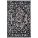 Safavieh Adirondack 108 Rug, Silver, ADR108 - Silver / Black