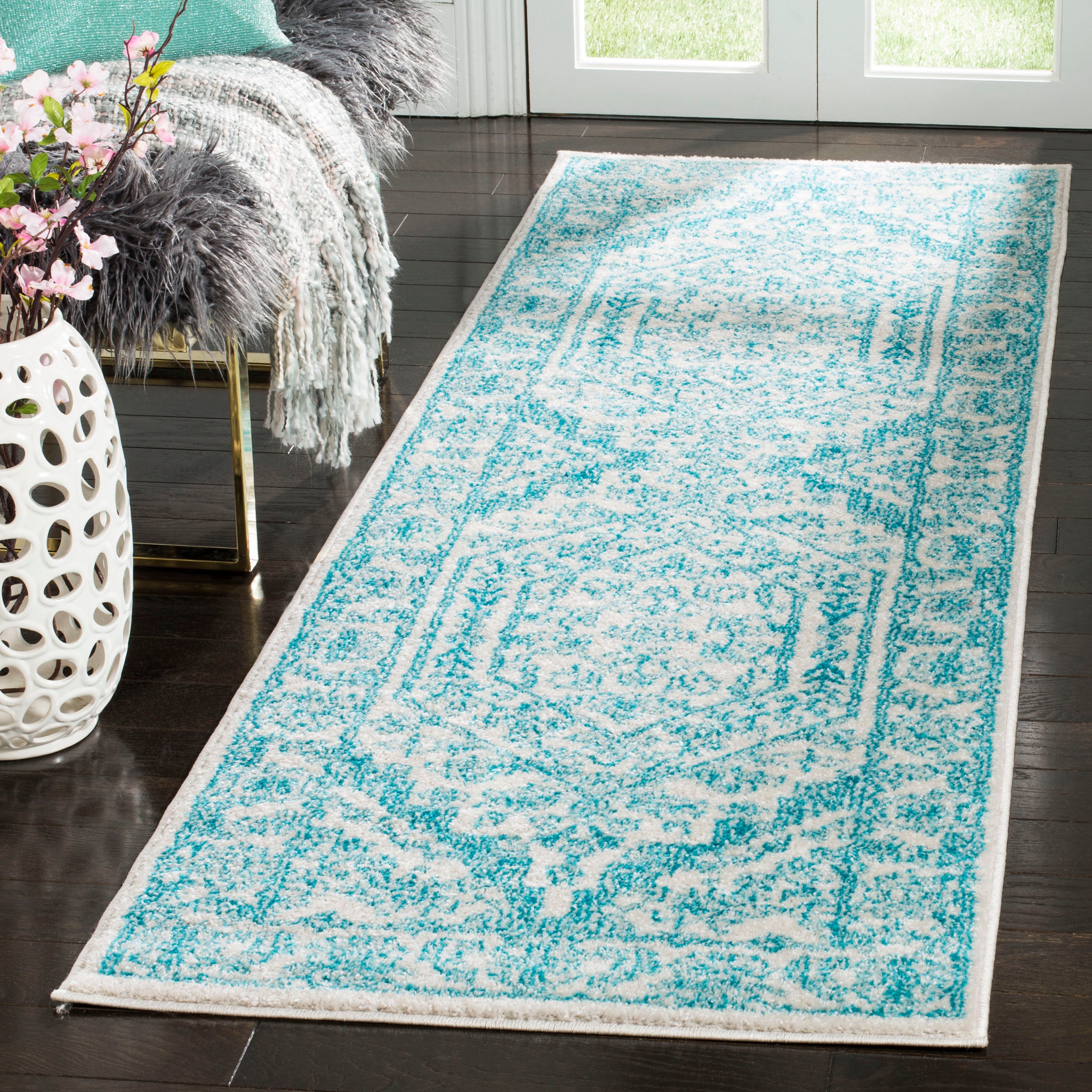 IVORY / TEAL