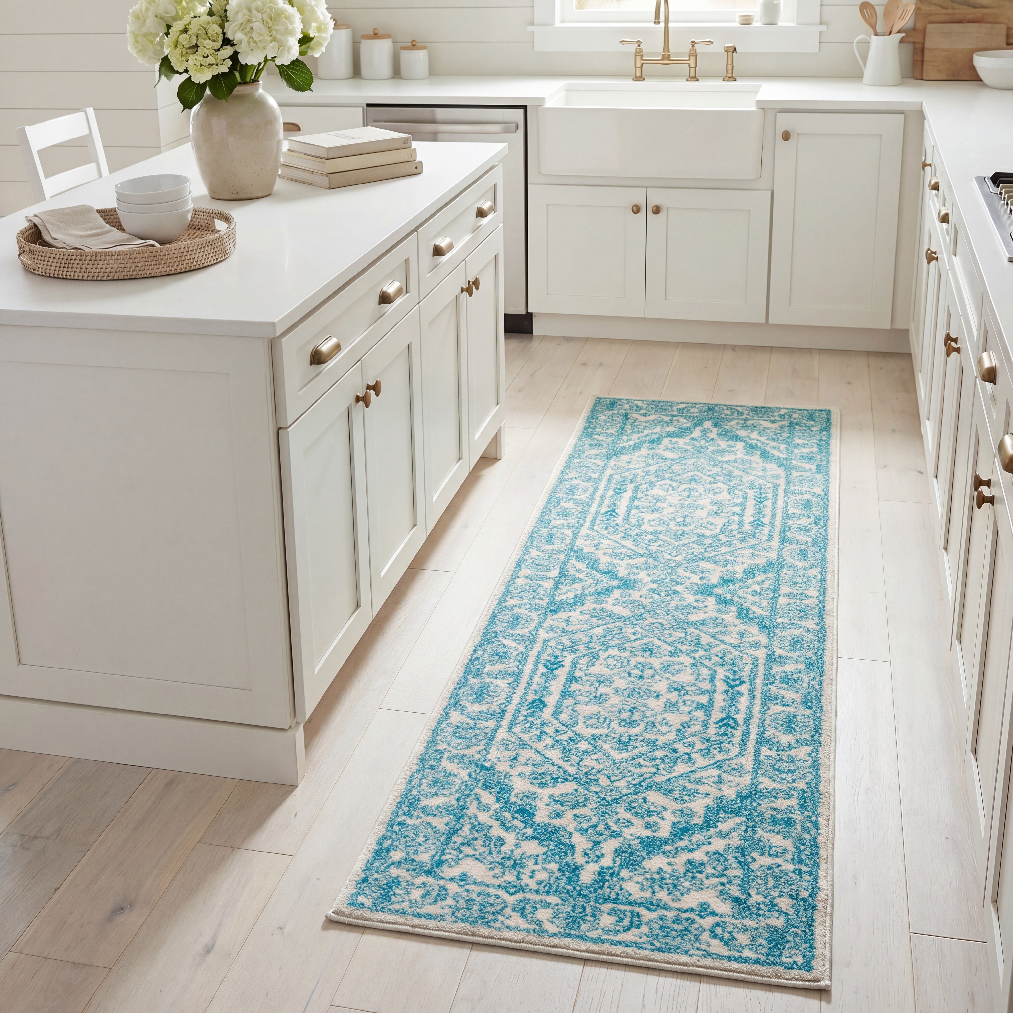 IVORY / TEAL