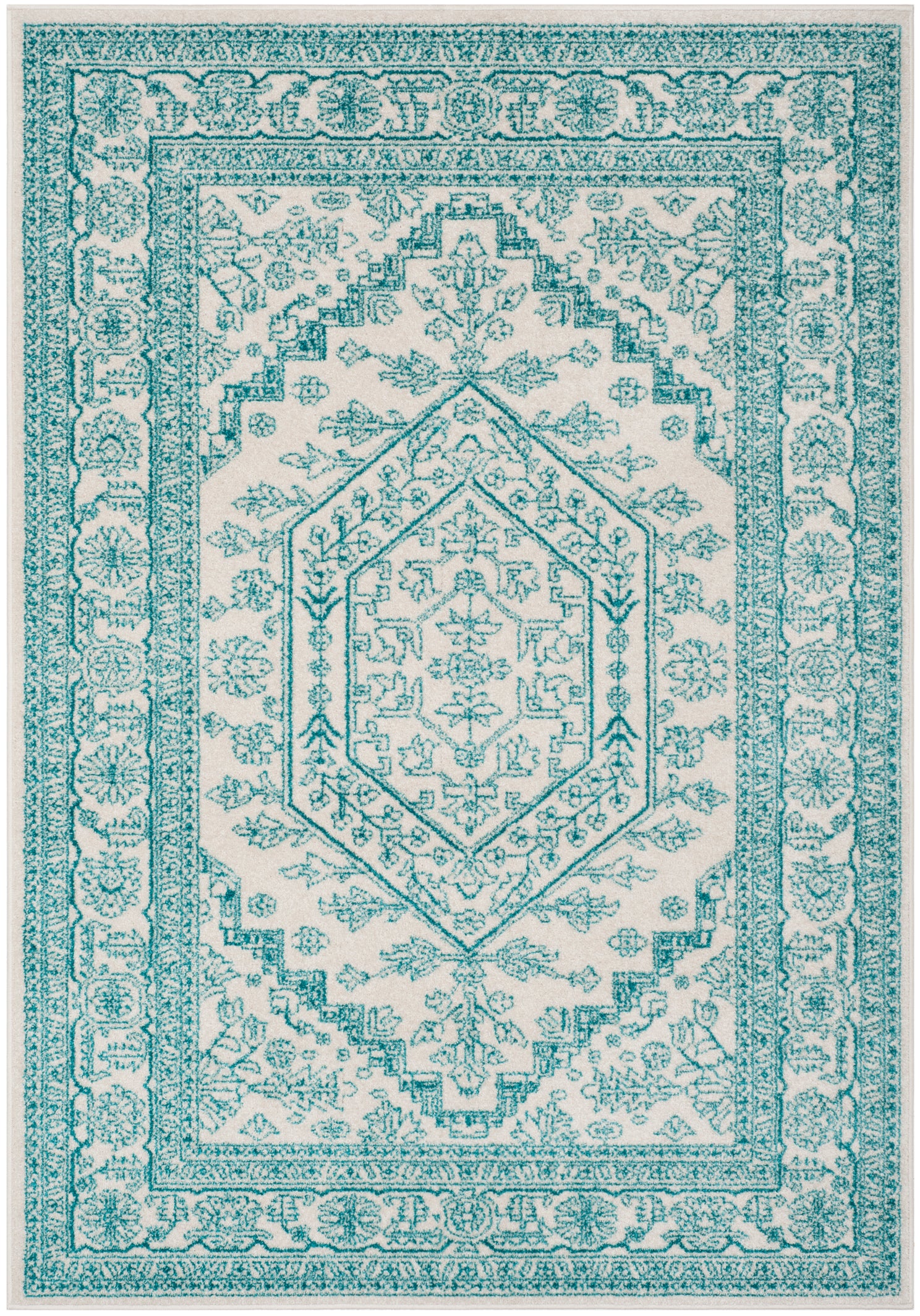 IVORY / TEAL